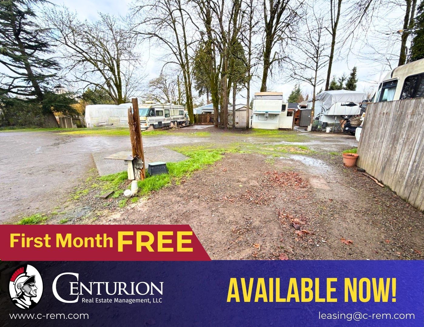 $445 First 3 Months, NE Salem RV/5th Wheel Space For Rent! W/S/G Included AVAILABLE NOW! property image