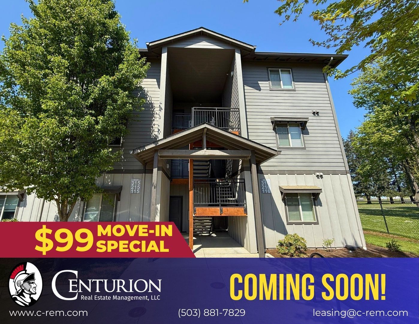 $99 Move-In & $1,190 Special | 3rd Floor 1BR/1BA NE Salem | AC | COMING SOON property image