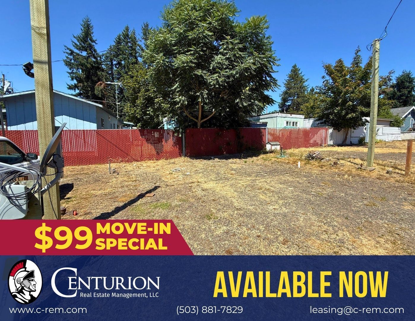 55 & OLDER, $450 For the First 3 Months, RV-5th Wheel Space For Rent In Molalla, AVAILABLE NOW! property image