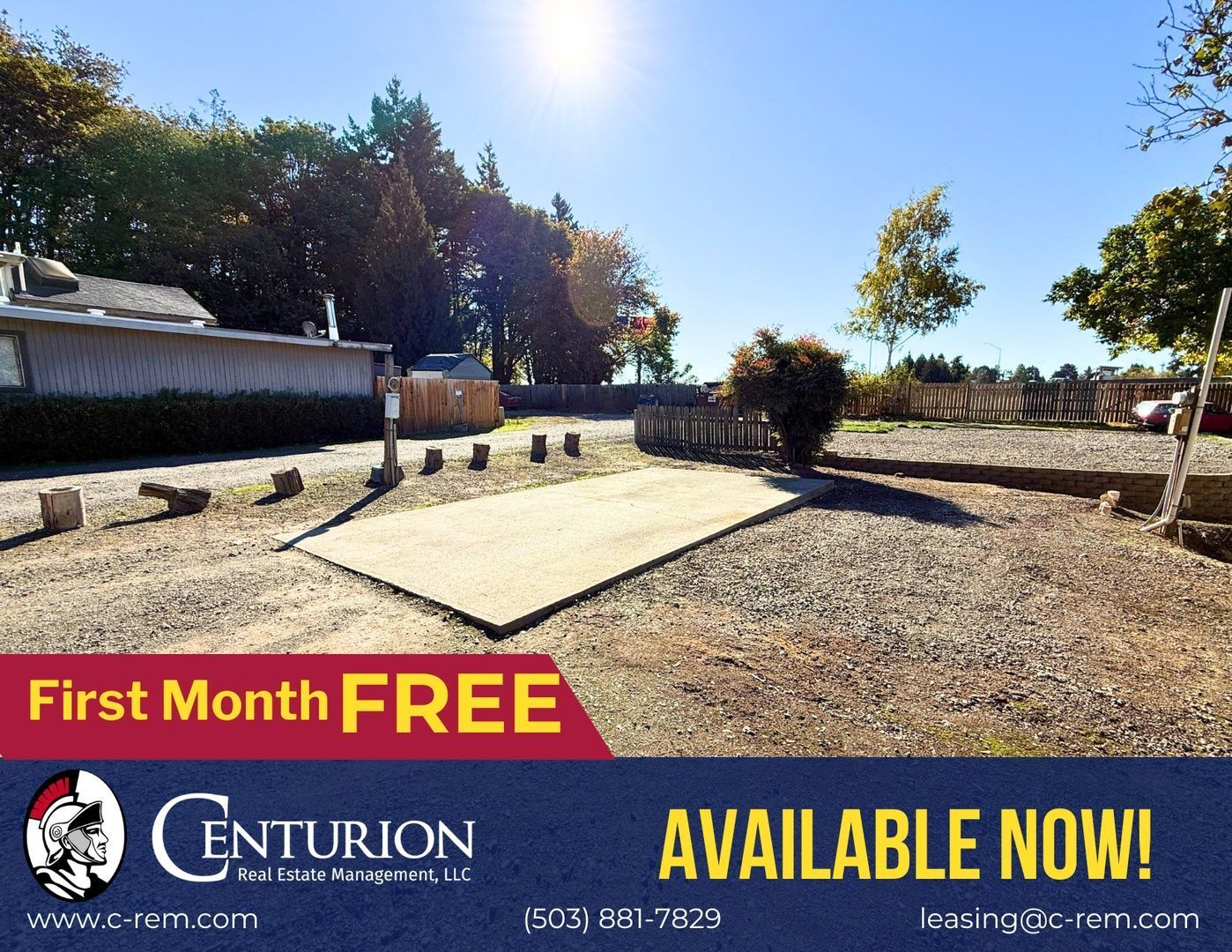 $495 First 3 Months, NE Salem RV/5th Wheel Space For Rent! W/S/G Included AVAILABLE NOW! property image