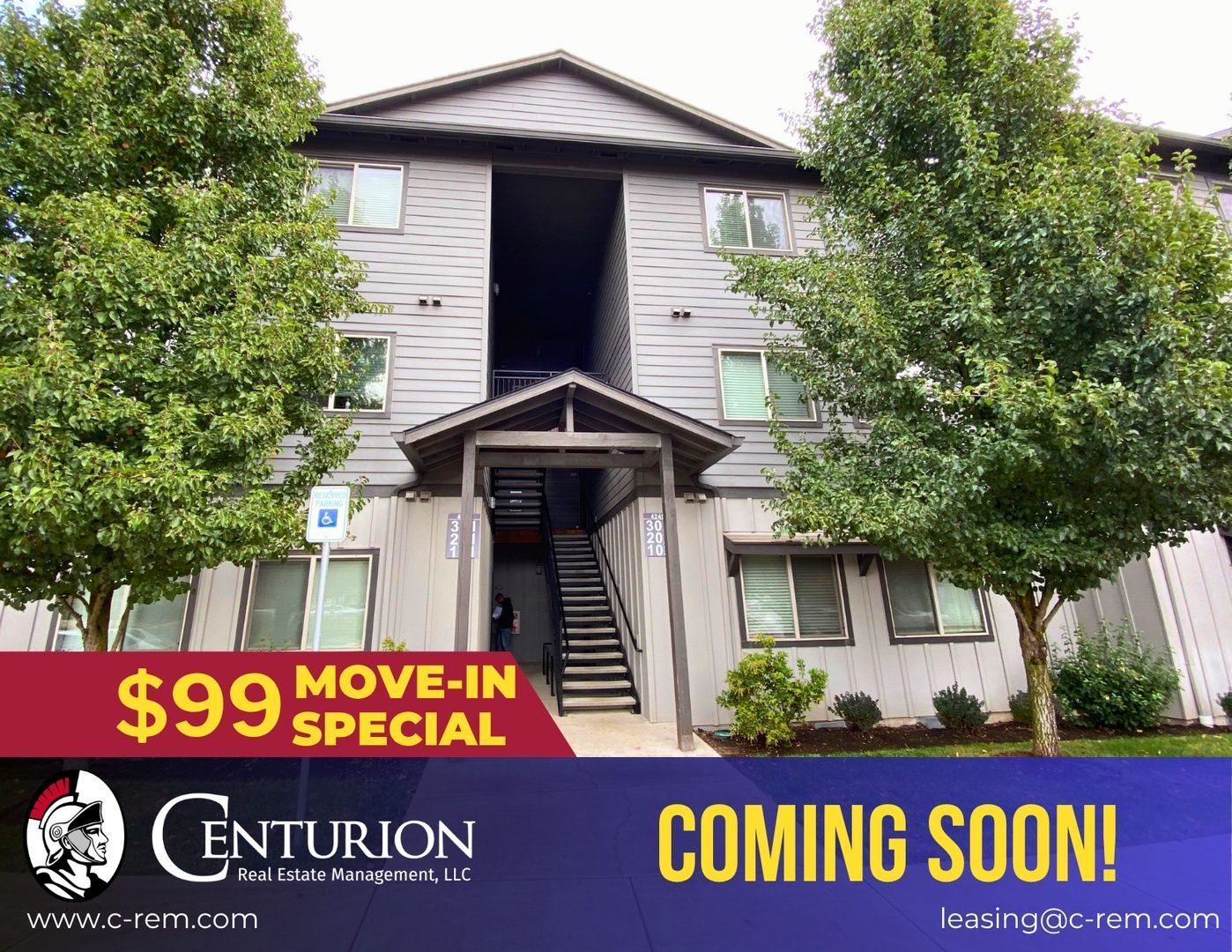 $99 Move-In & $1,400 Special | 3rd Floor 2BR/2BA NE Salem | AC | COMING SOON property image