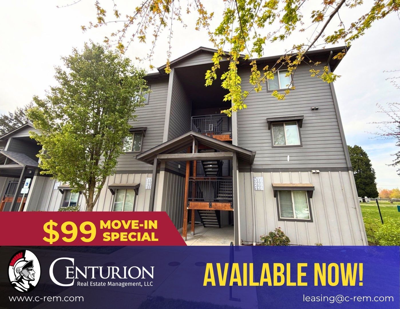 $99 Move-In & $1,190 Special | 3rd Floor 1BR/1BA NE Salem | AC | AVAILABLE NOW property image