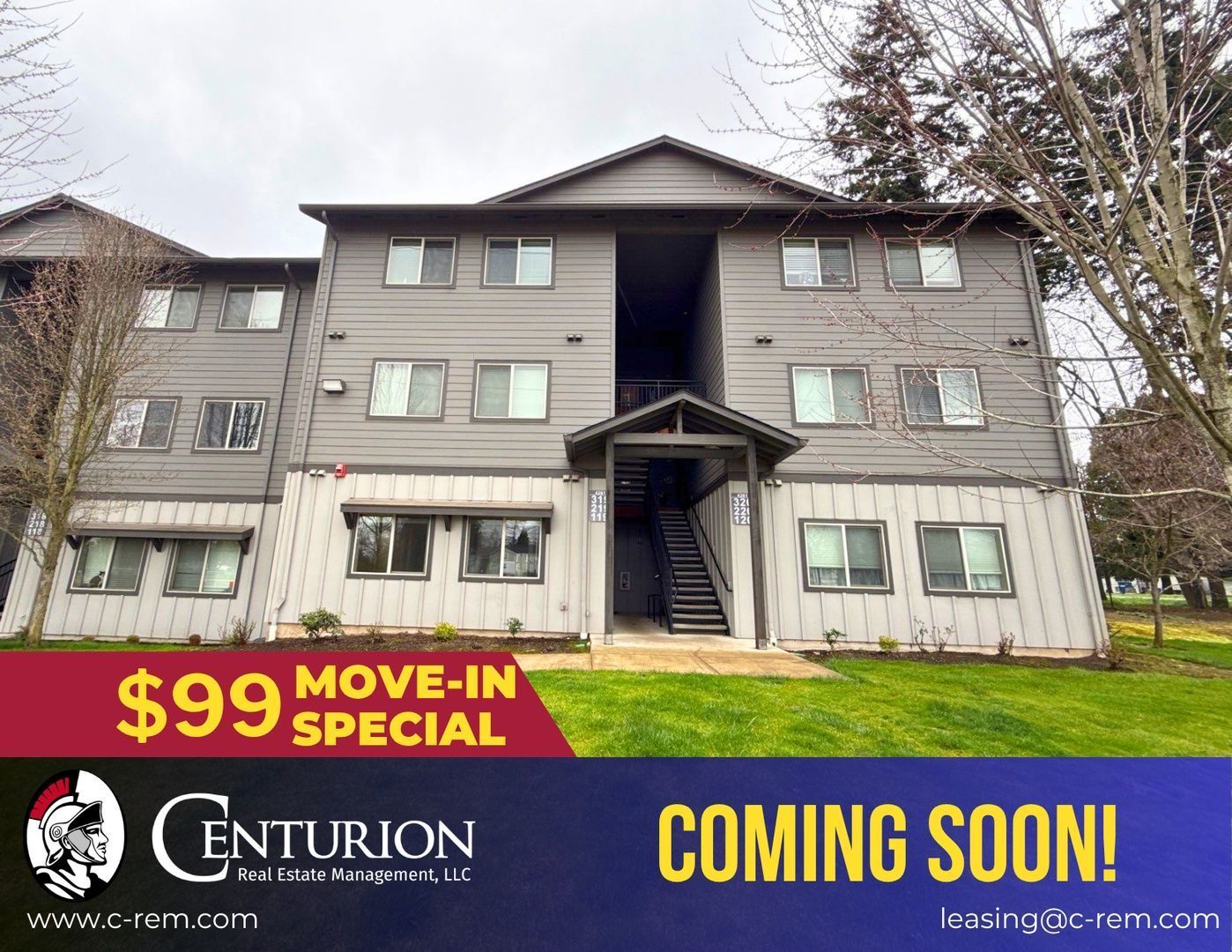 $99 Move-In & $1,400 Special | 2nd Floor 2BR/2BA NE Salem | AC | COMING SOON property image