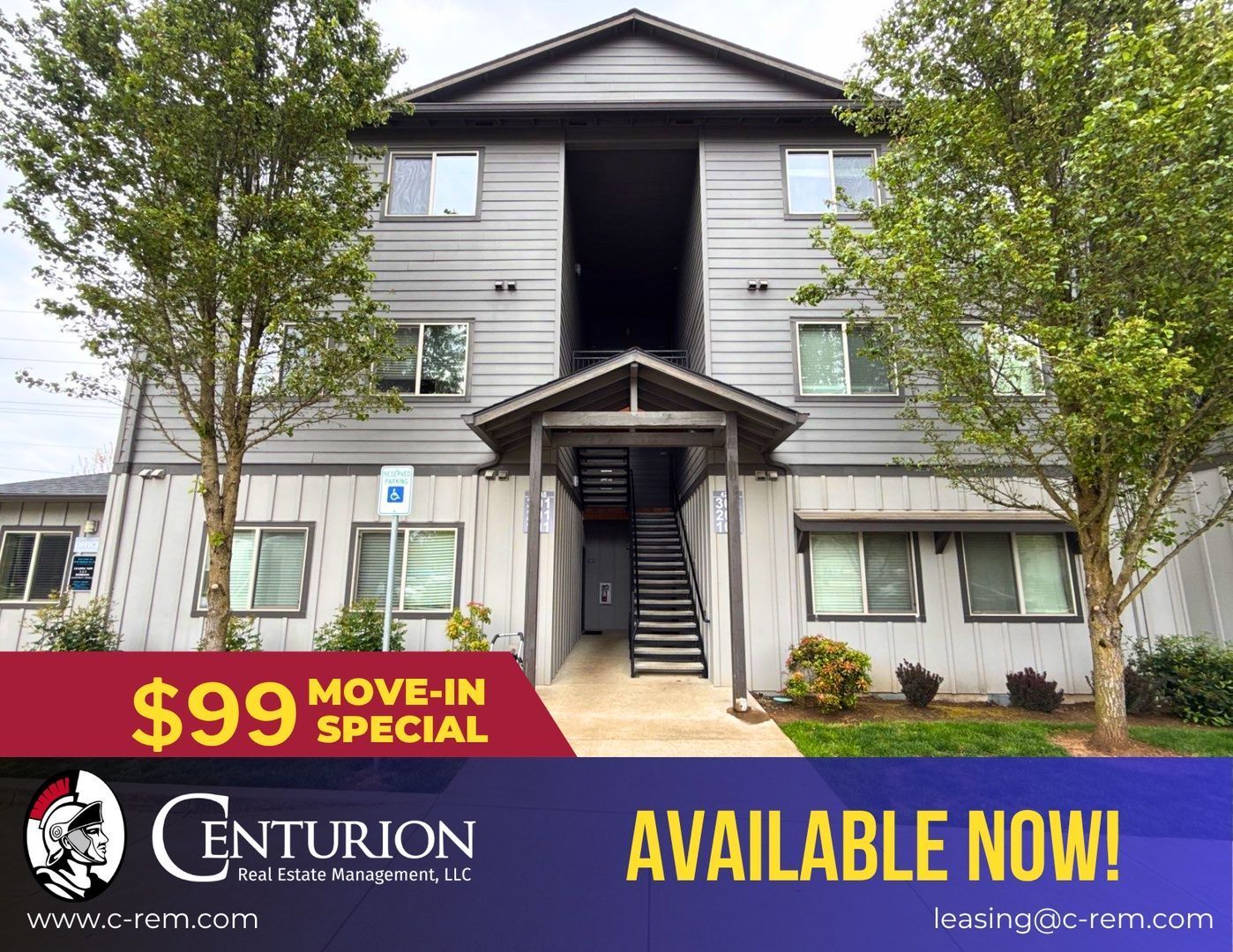 $99 Move-In & $1,400 Special | 3rd Floor 2BR/2BA NE Salem | AC | AVAILABLE NOW! property image