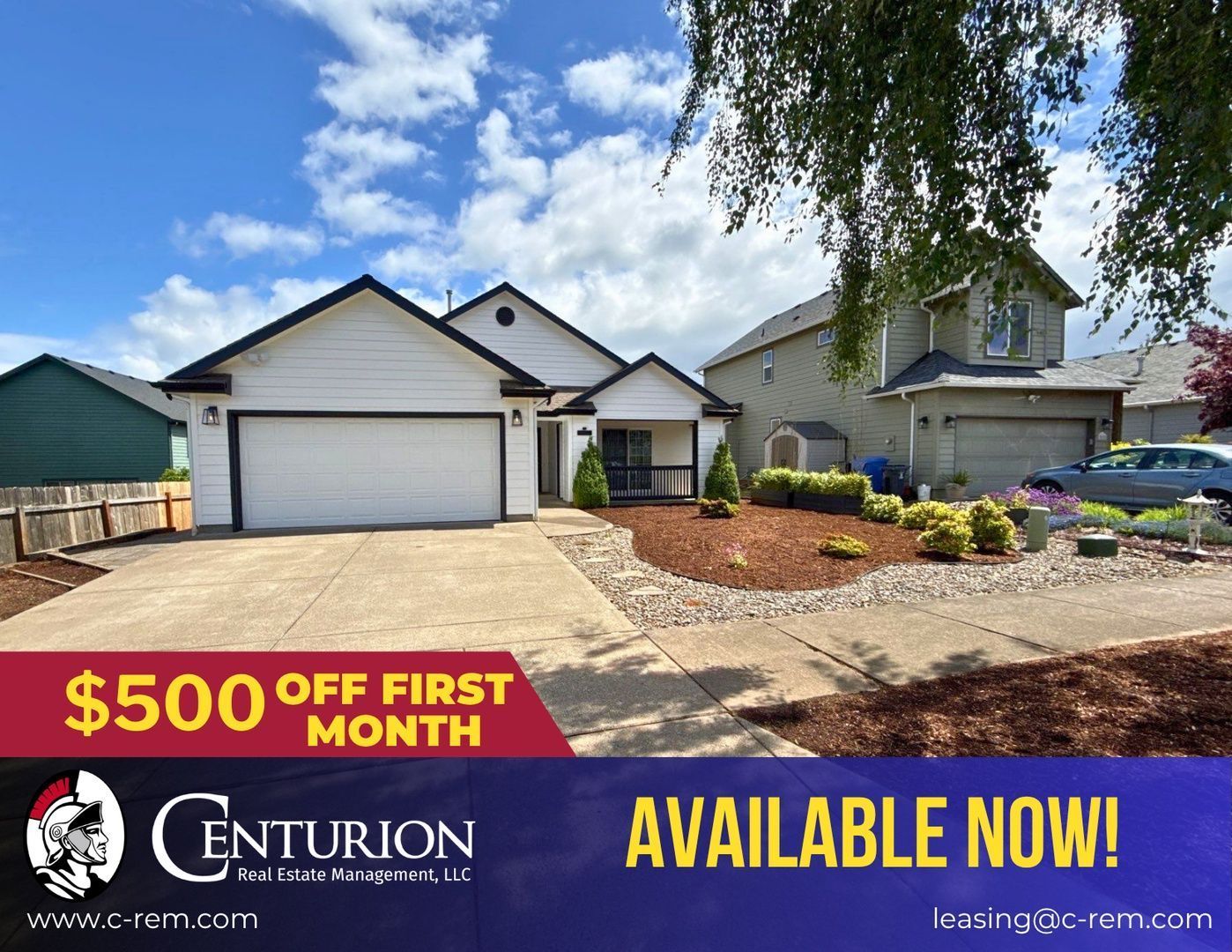 Spacious S. Salem 3BR/2BA Single Family Home in Quiet Neighborhood - AVAILABLE NOW! property image