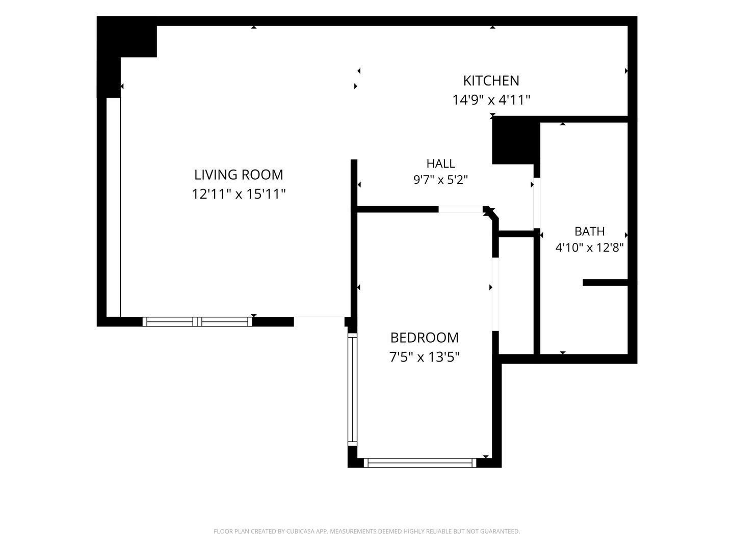 Monmouth 1 Bed 1 Bath, 2nd Floor Apartment, W/D in Unit, AVAILABLE NOW! property image