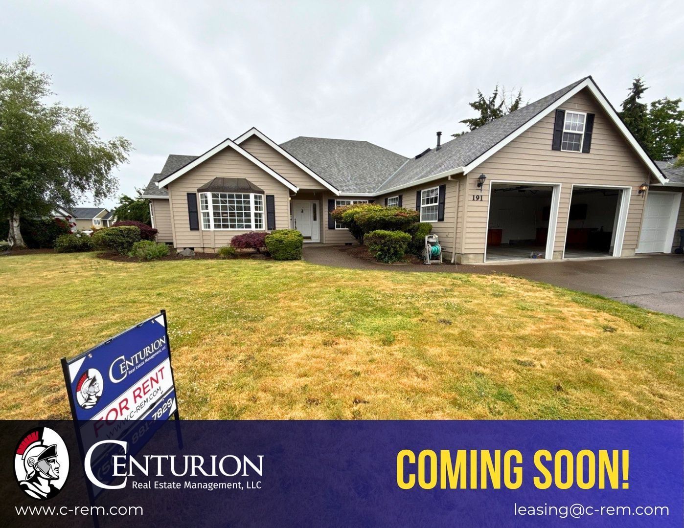 Woodburn 3 Bed + 2 Bonus Rooms, 2 Bath, Single Family Home. COMING SOON! property image