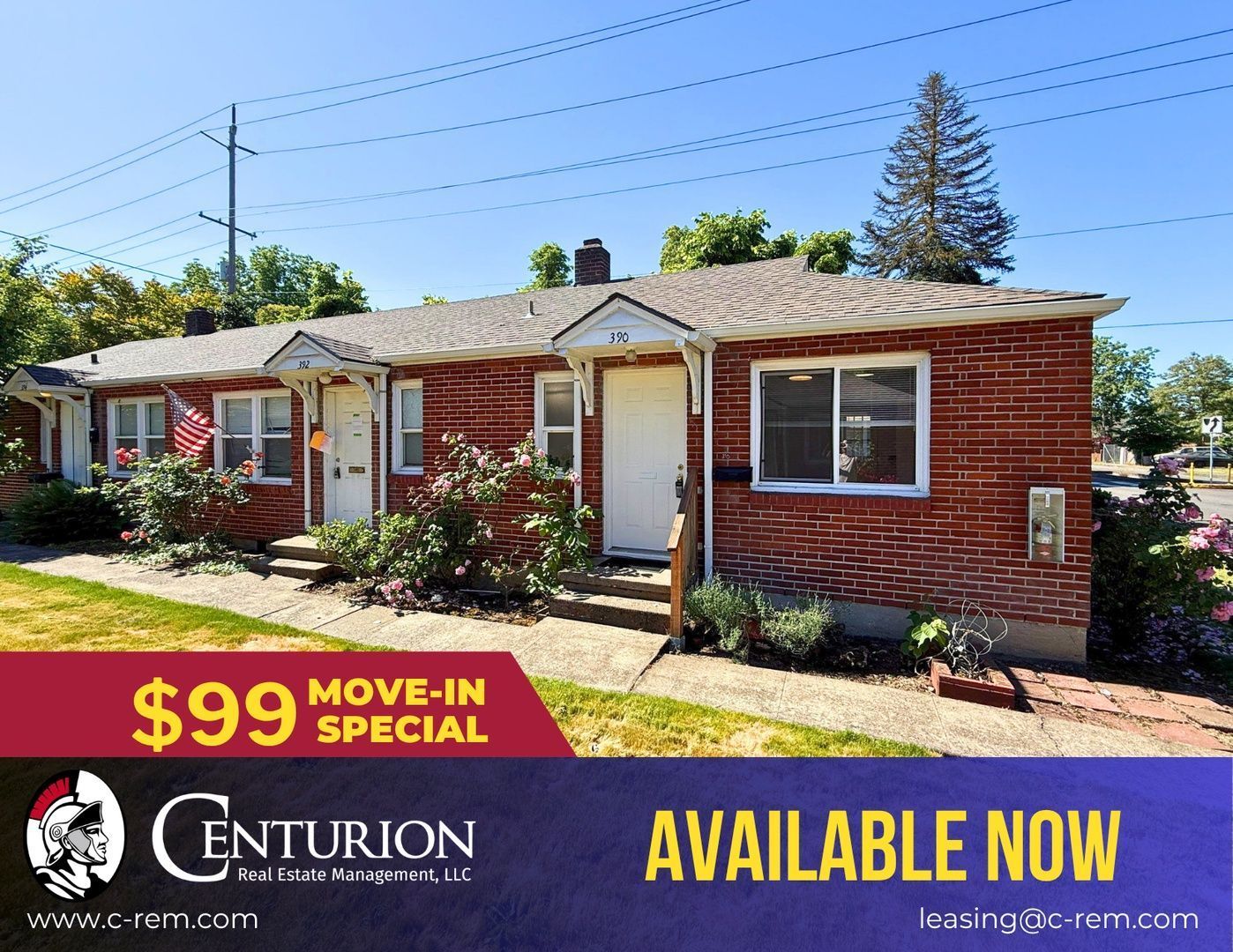 $975 First 3 Month, Charming One Bedroom Cottage! W/S/G Paid! Hardwood Flooring, AVAILABLE NOW! property image