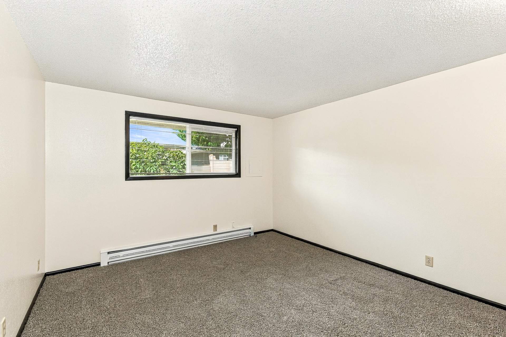Pinewood Terrace bedroom with window